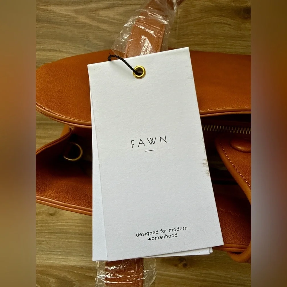 Fawn Design – The Satchel Bag in Brown – NWT